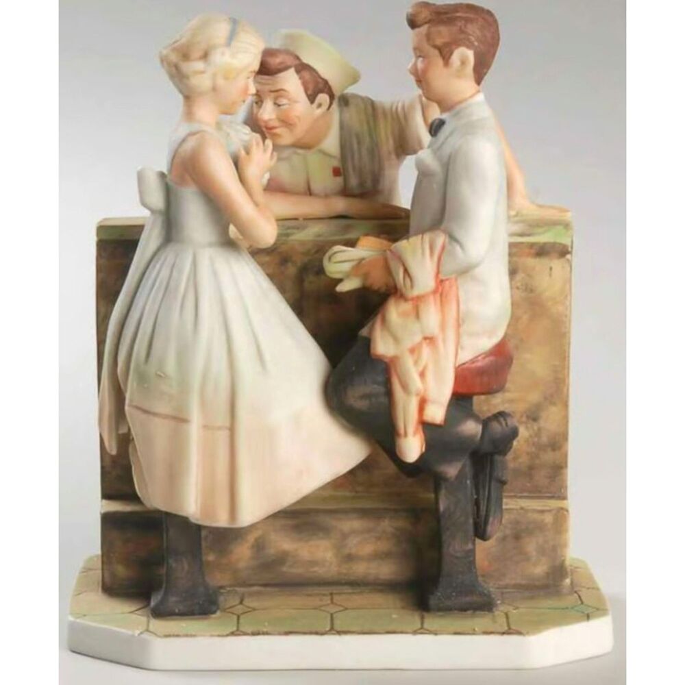 Norman Rockwell Gorham Vintage Figurine
